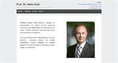 Desktop Screenshot of halisunlu.com