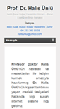 Mobile Screenshot of halisunlu.com