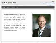 Tablet Screenshot of halisunlu.com